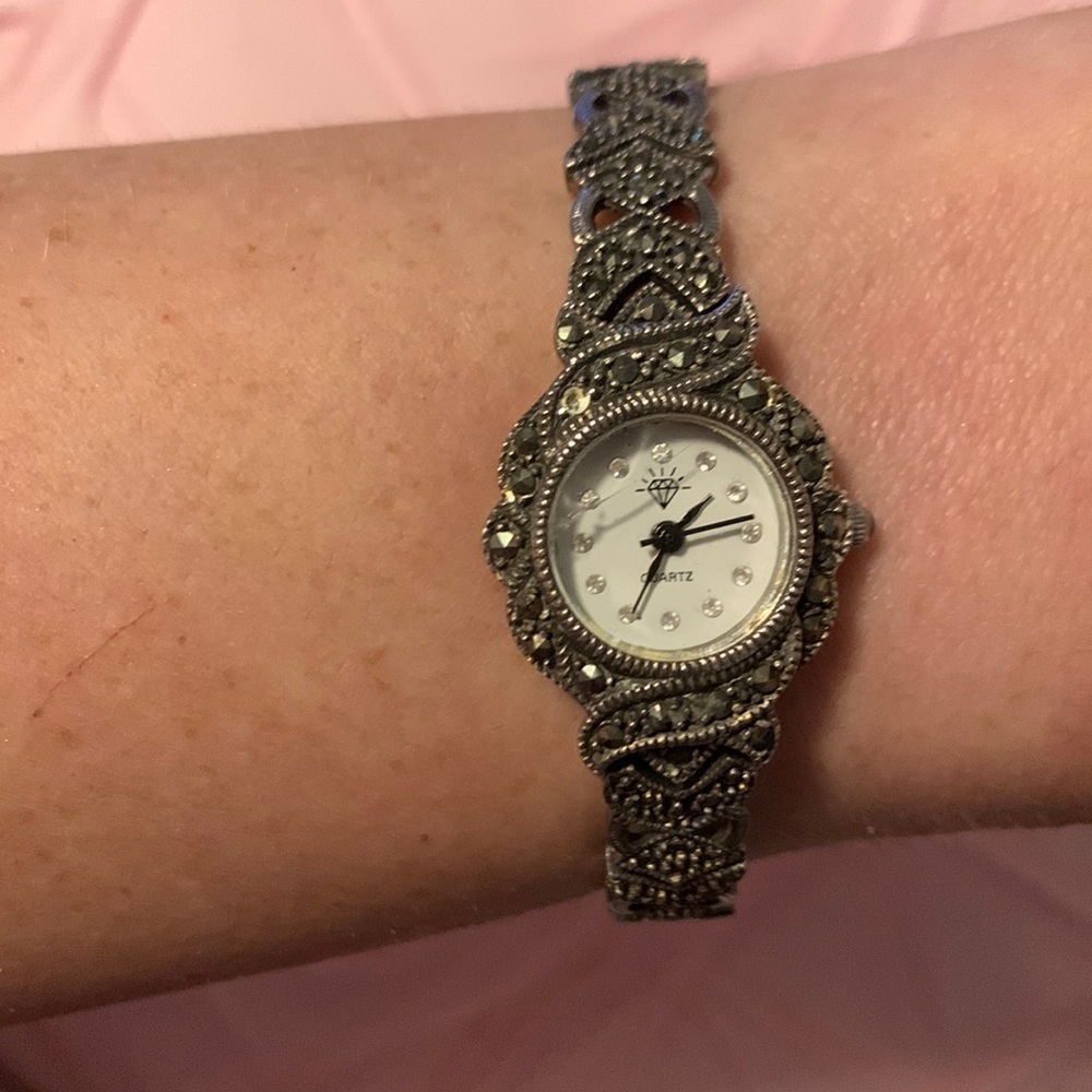 Ruby Lane Vintage Art Deco sterling silver watch- stamped .925 (sold out online)